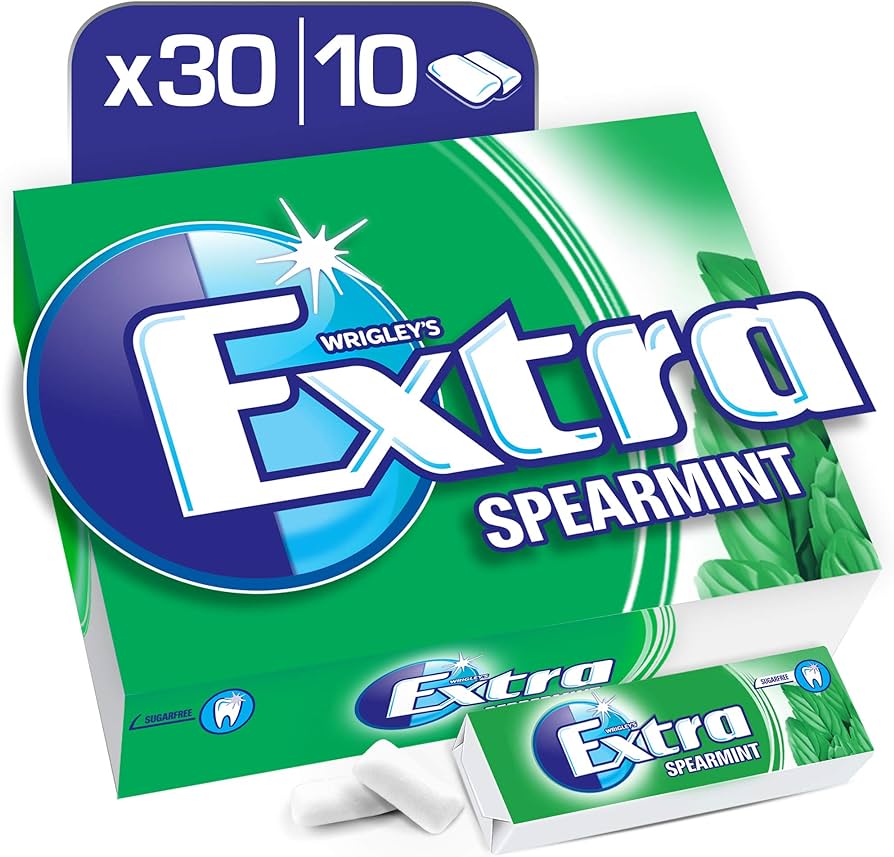 Wrigley's Extra Spearmint Sugar Free Chewing Gum 14g